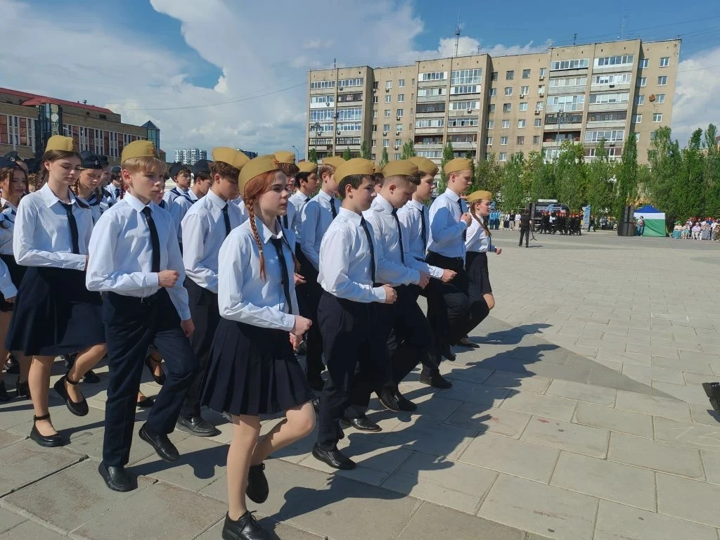 📍 Городской смотр строя и песни 🎶✨   ⠀   👉 Сегодня, 19 мая 2026 года, наши талантливые и дисциплинир