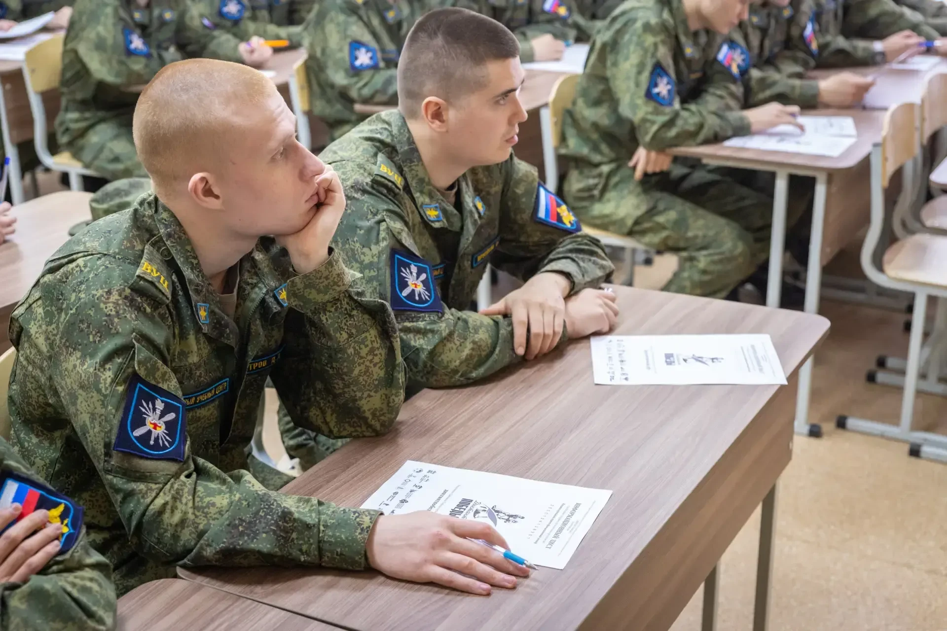 ✒Военный учебный центр принял участие в акции «Диктант Победы»