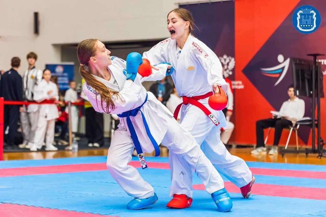 Во Дворце спорта «АВТОТОР-Арена» прошли соревнования по карате WKF. В турнире участвовали 800 спортс