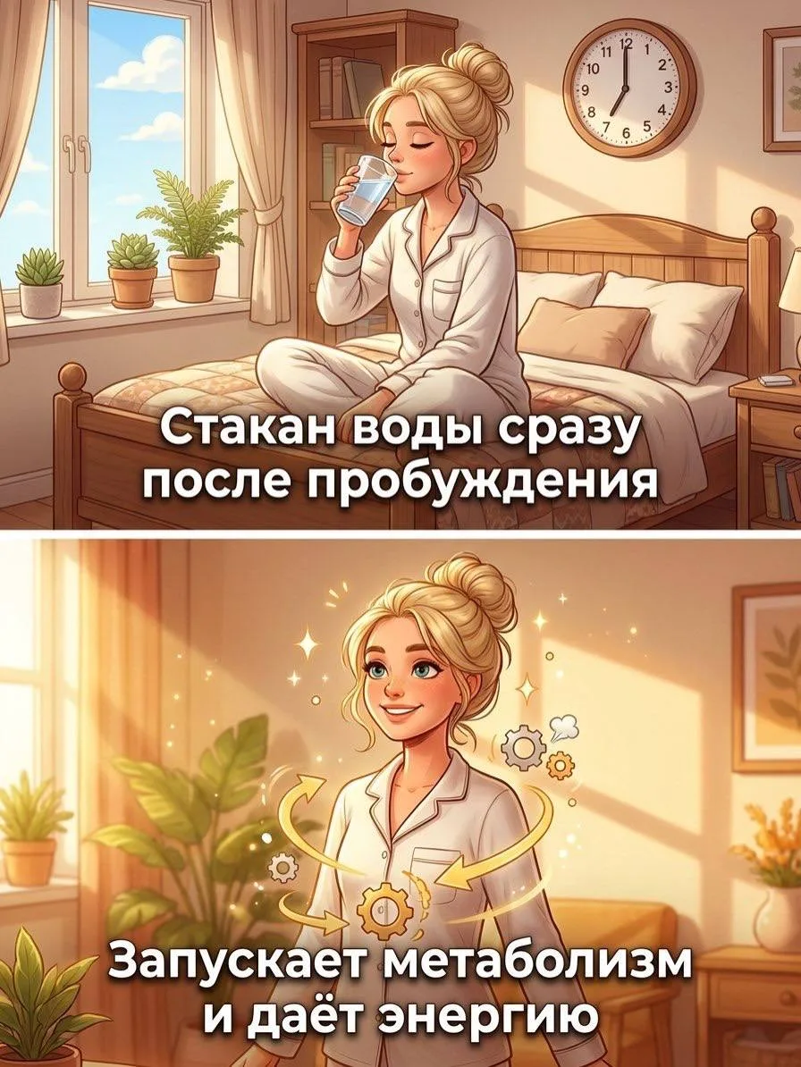 Начинайте утро с состояния, в котором есть энергия, спокойствие и ясная голова.