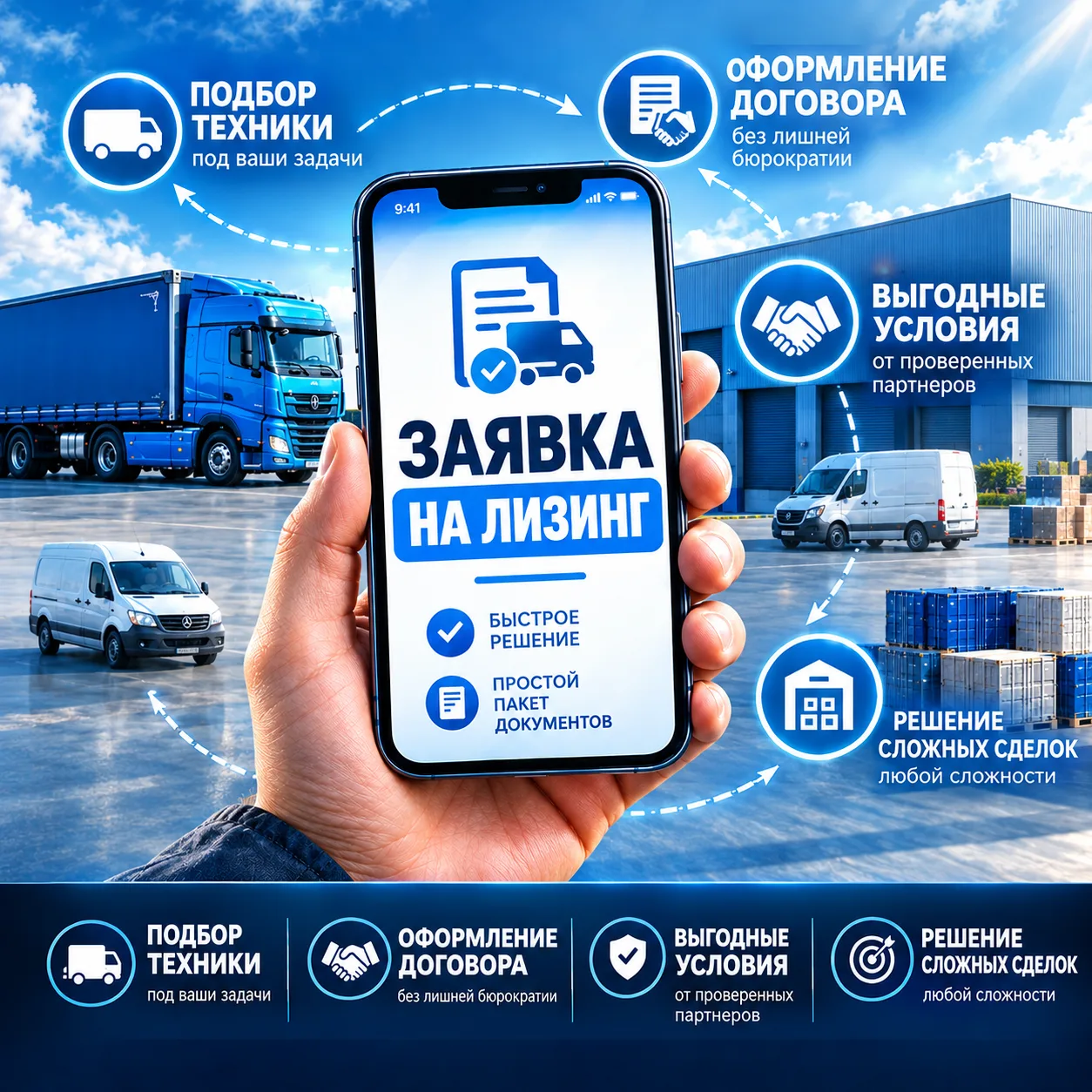 🚜 Лизинг для ЮР лиц и ИП 🚜