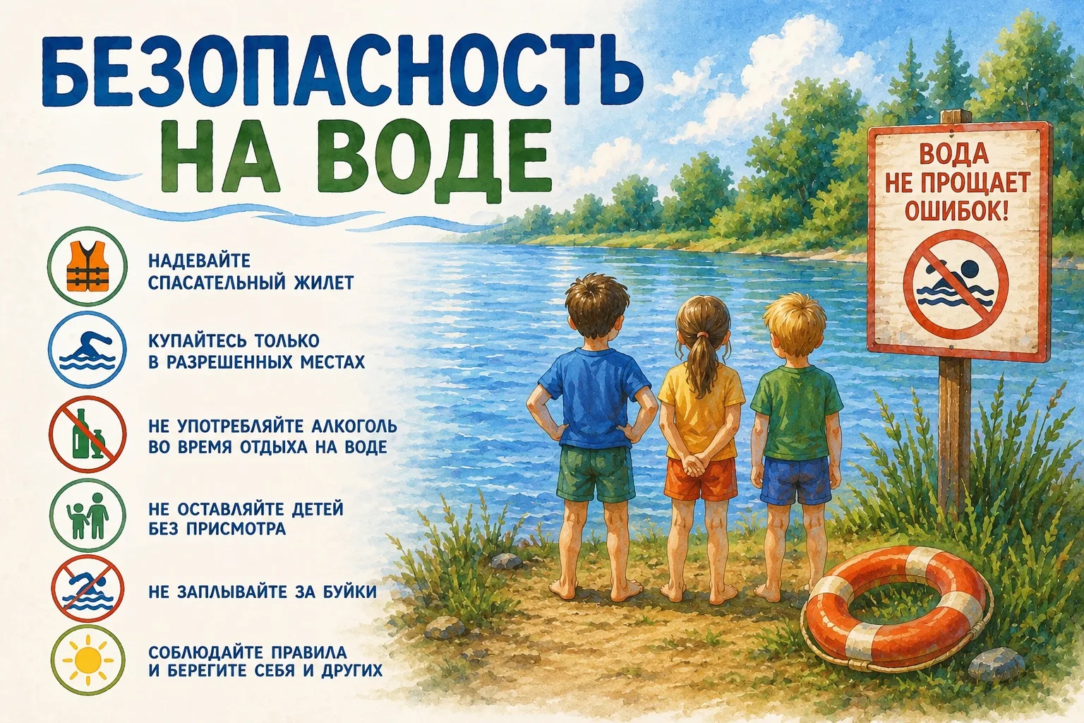 Каждый заплыв должен заканчиваться возвращением на берег

🌊 Для жителей Челябинска открыты девять м