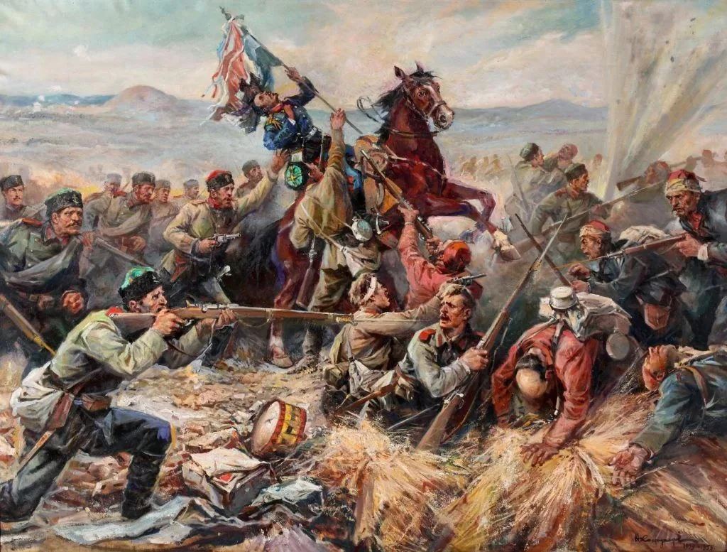 31 июля 1877 года болгарские и российские ополченцы в жестоком бою за город Стара-Загора одержали по