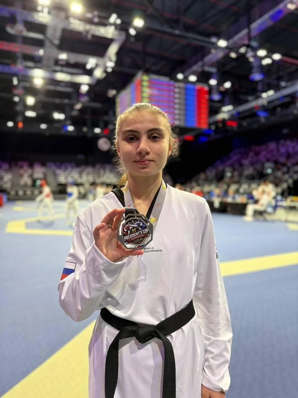 Милана Бекулова из Кабардино-Балкарии успешно выступила на Кубке «WT President's Cup - ...