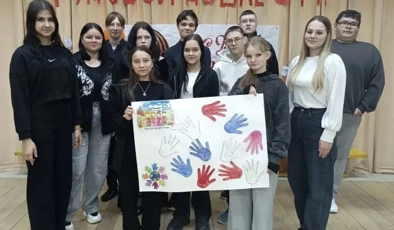 В ГАПОУ «Тетюшский сельскохозяйственный техникум» прошла патриотическая акция «СИЛА ПОБЕДЫ В ЕДИНСТВ