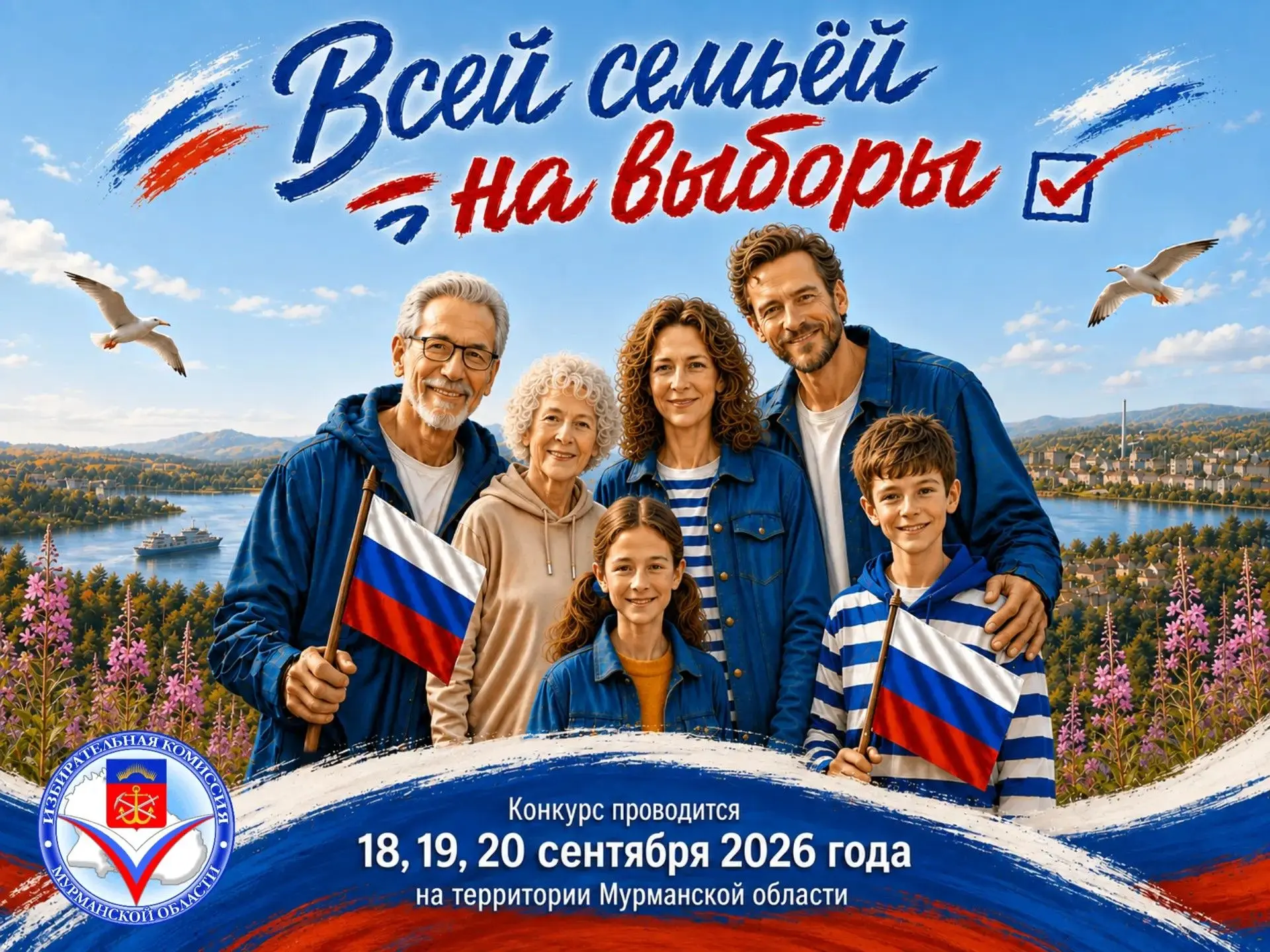 Всей семьей на выборы 🗳️