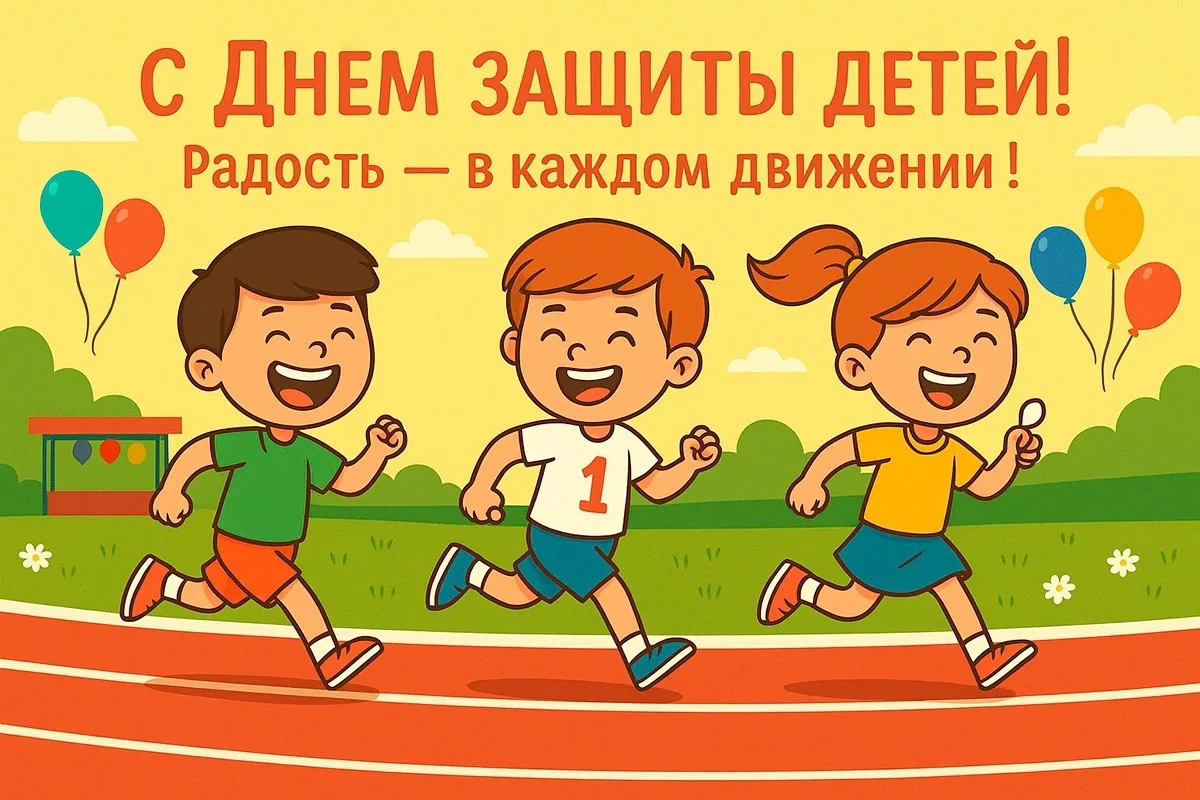 С Днём защиты детей!