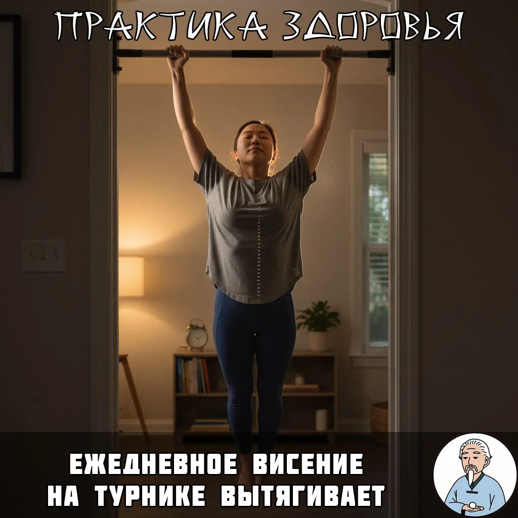 Минута в висе = час у мануальщика  Хирурги и мануальщики сами висят на турнике каждый день. Это самы