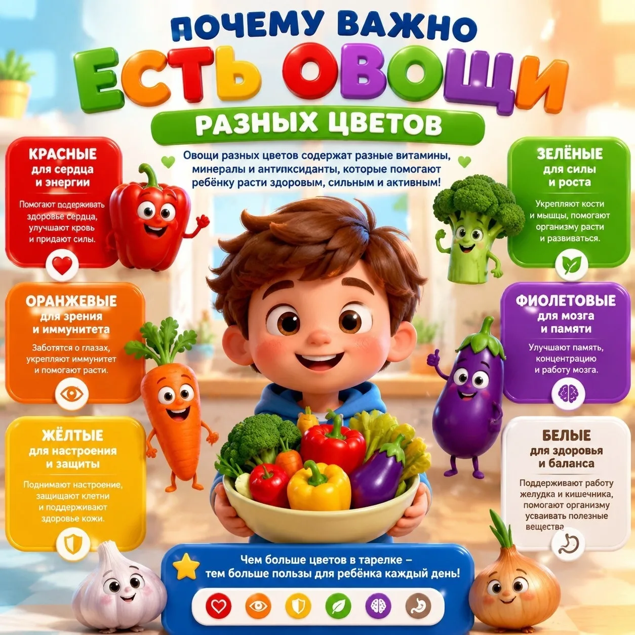 🌞 Лето и осень — самое время для овощей!