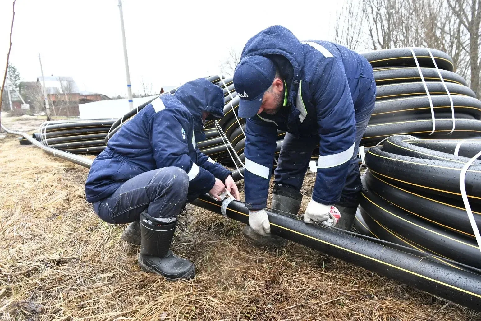В деревне Глазуны начали проводить газ — жители впервые получат централизованное газоснабжение  Для 