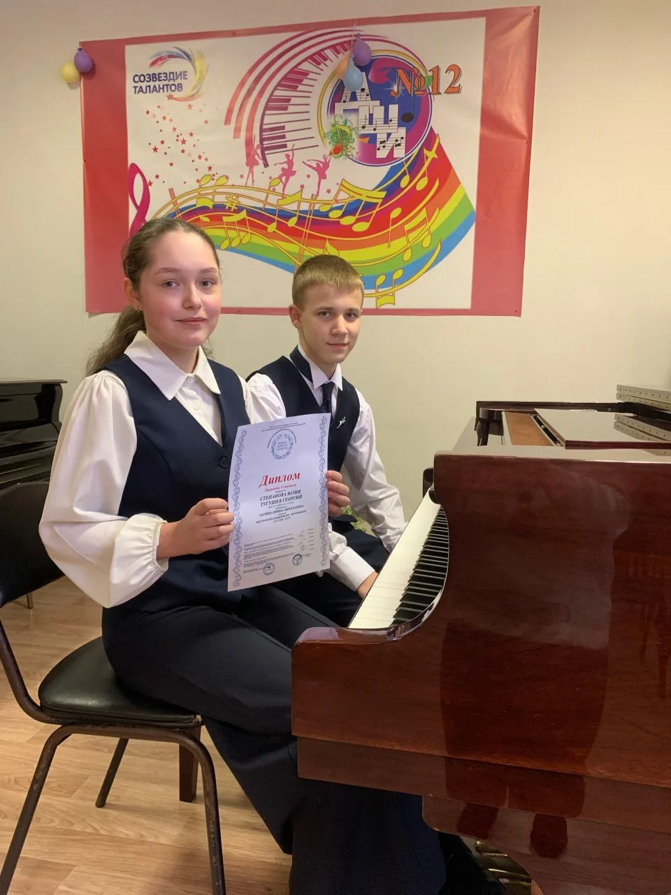 #ДШИ12Пенза
#Новостикультуры_58 
🔸Провожаем зиму копилкой побед 🎶 пианистов в Международном фортеп