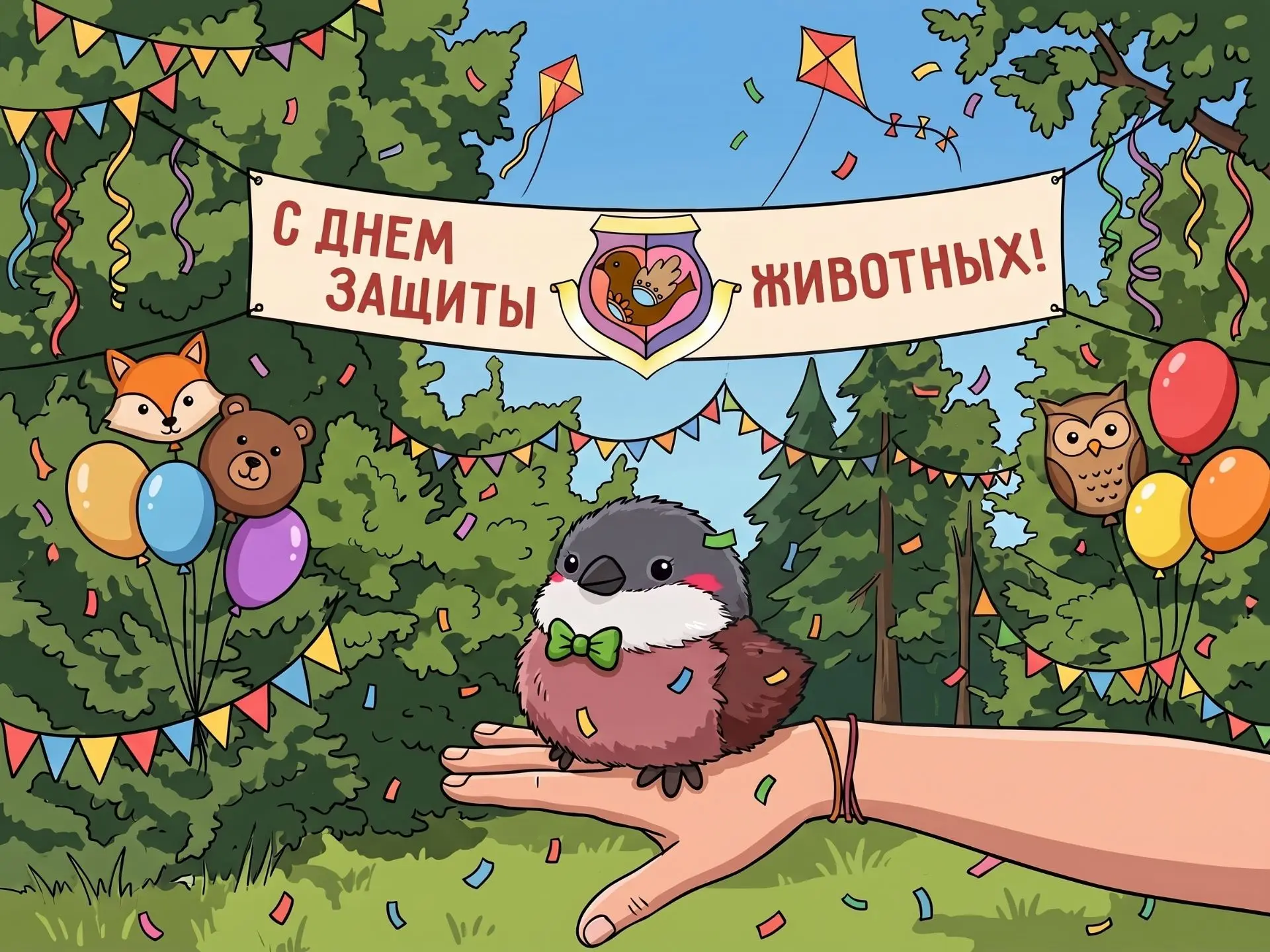 С ДНЕМ ЗАЩИТЫ ЖИВОТНЫХ!