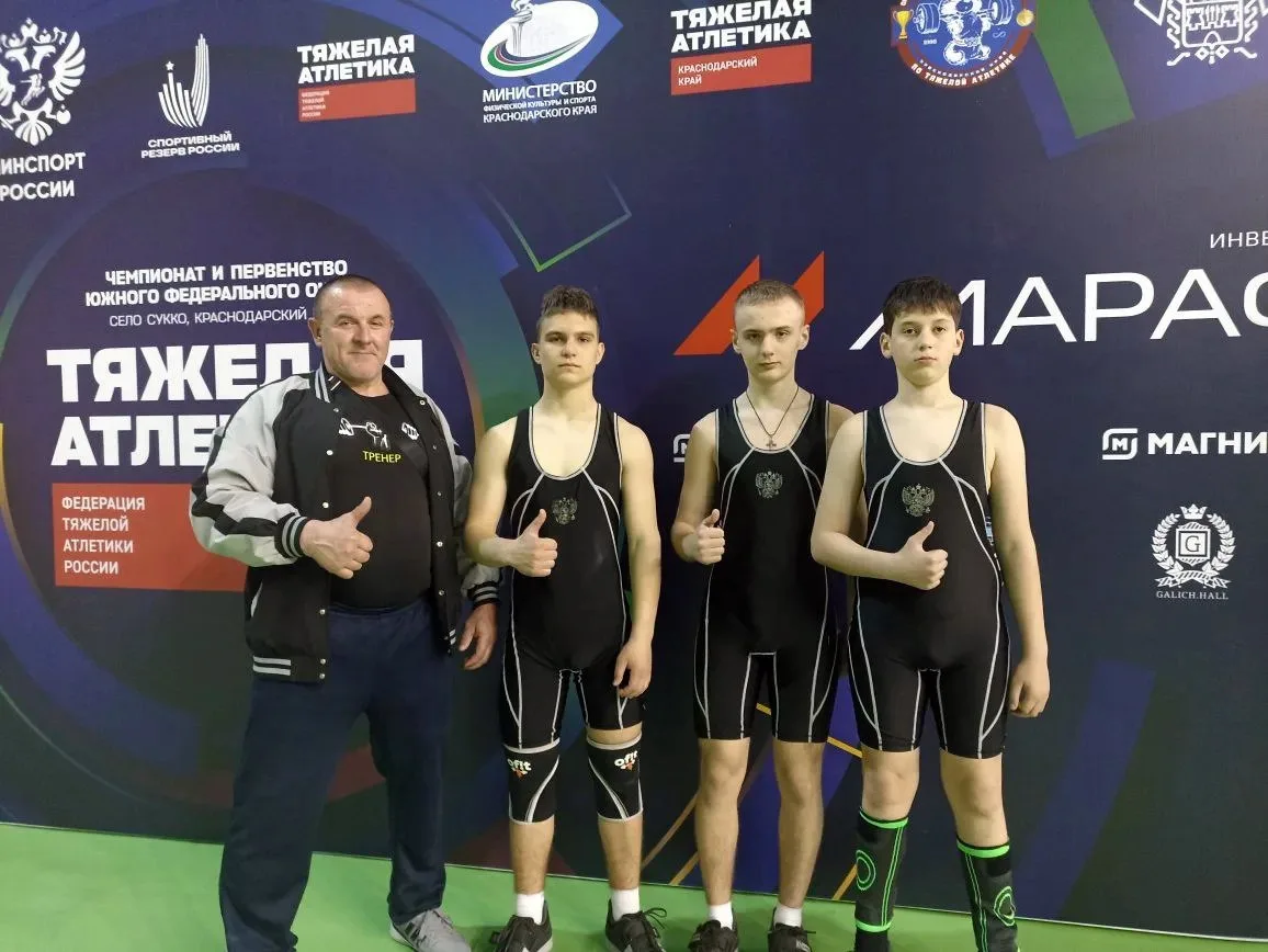 Михайловские тяжелоатлеты вошли в пятерку сильнейших на Чемпионате и Первенстве ЮФО  В селе Сукко (К