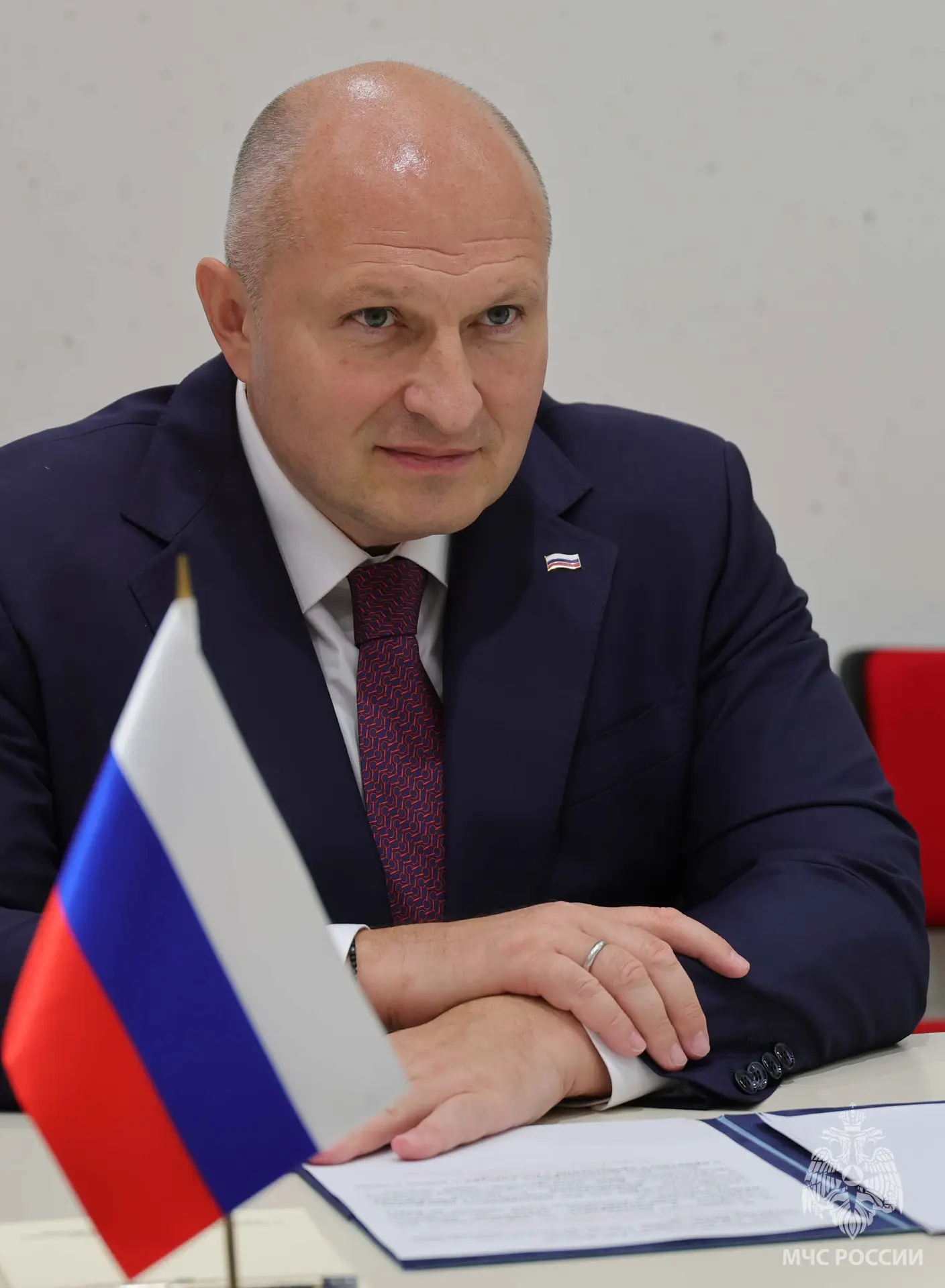 В Казани состоялась рабочая встреча главы МЧС России Александра Куренкова и Министра со...