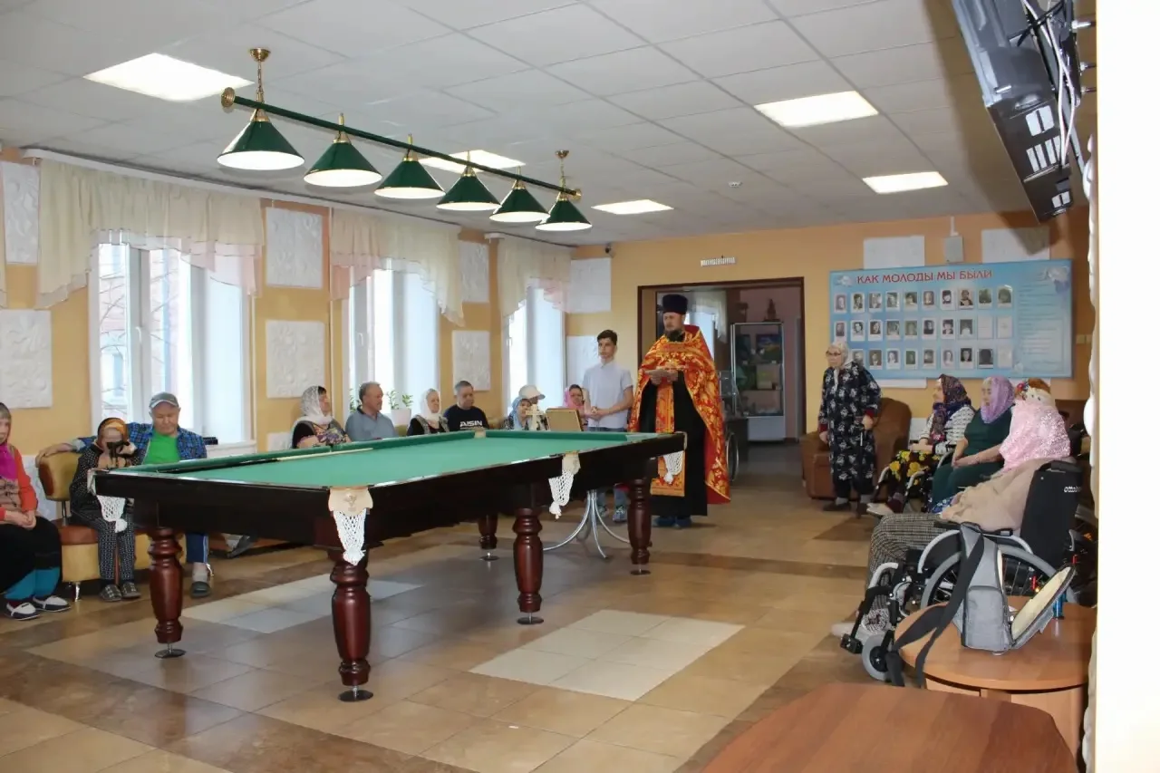 На Радоницу не остались без поминовения своих почивших родных в общей церковной молитве и жители Мар