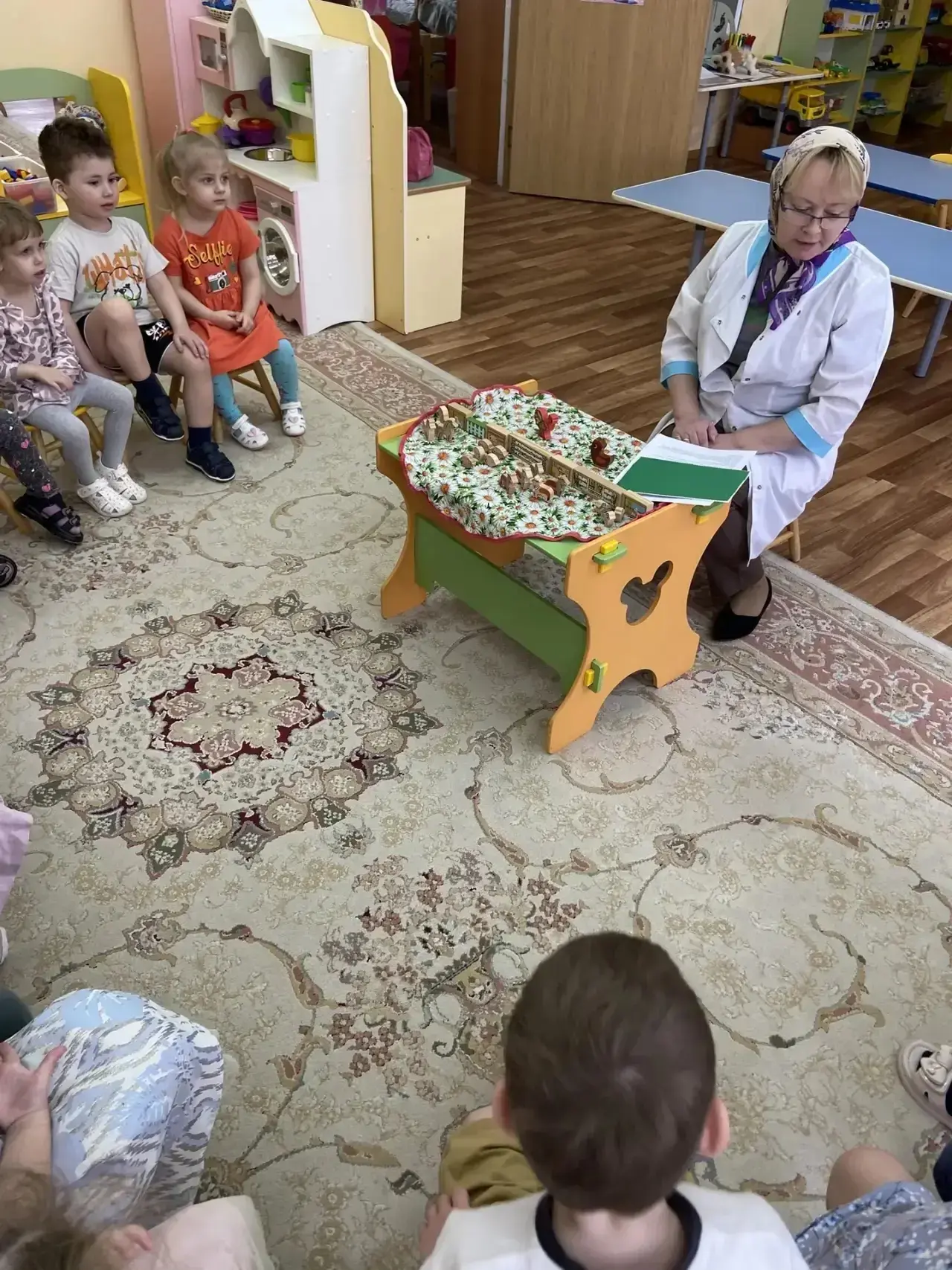 ✅23 апреля в младшей группе № 3 «Звёздочки» дошкольного здания № 12 прошло развлечение «В гостях у Б