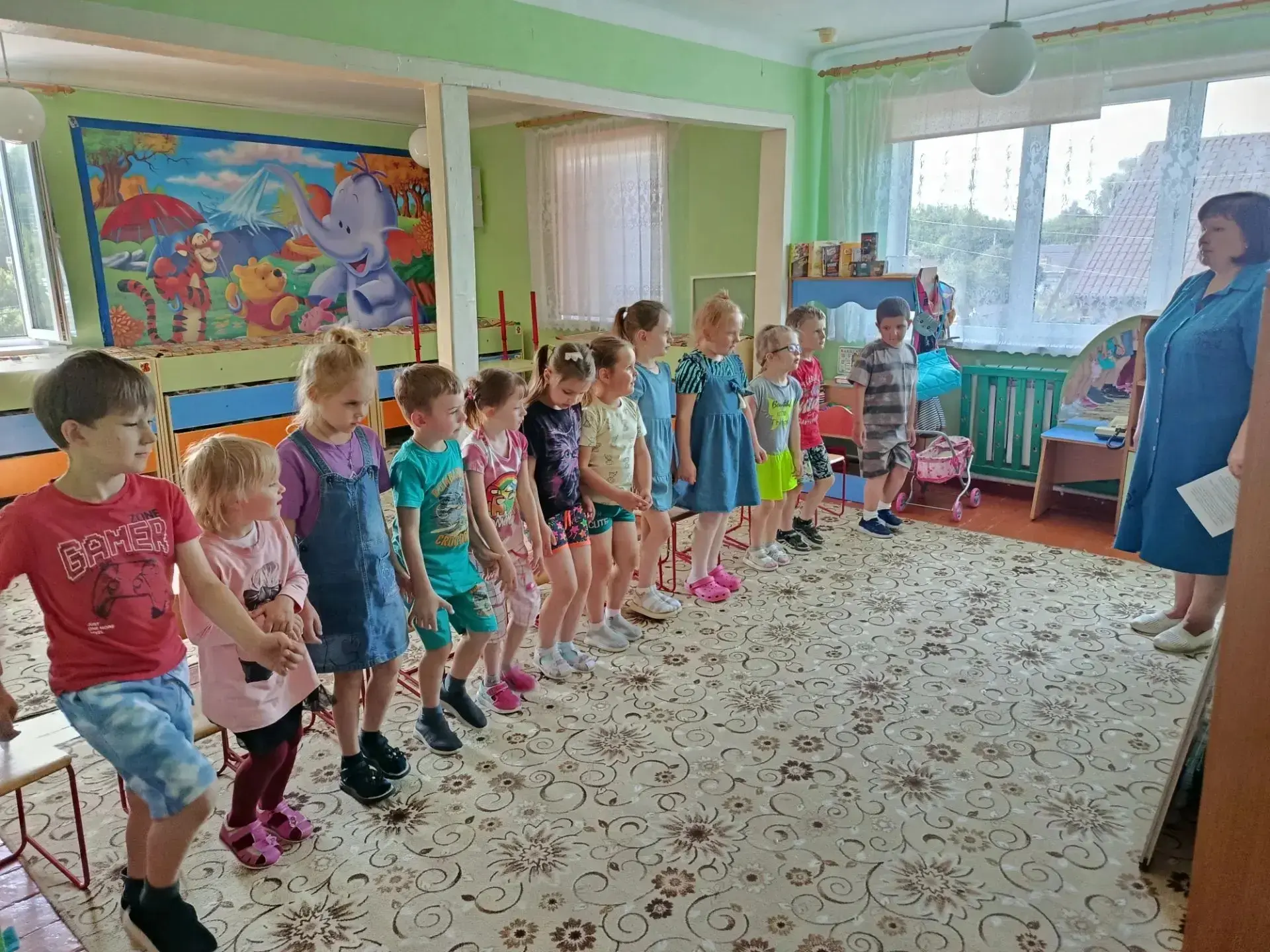 В рамках Единого дня безопасности, посвящённого теме "Осторожно, злая собака", в старшей-подготовите