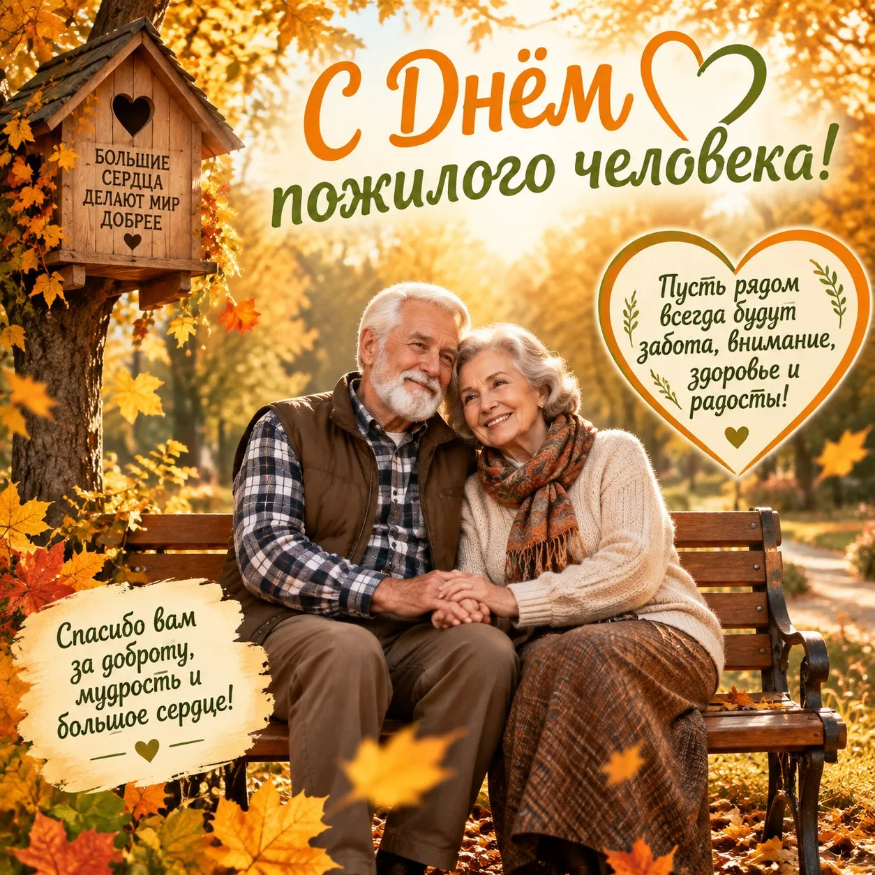С Днем пожилого человека! ✨