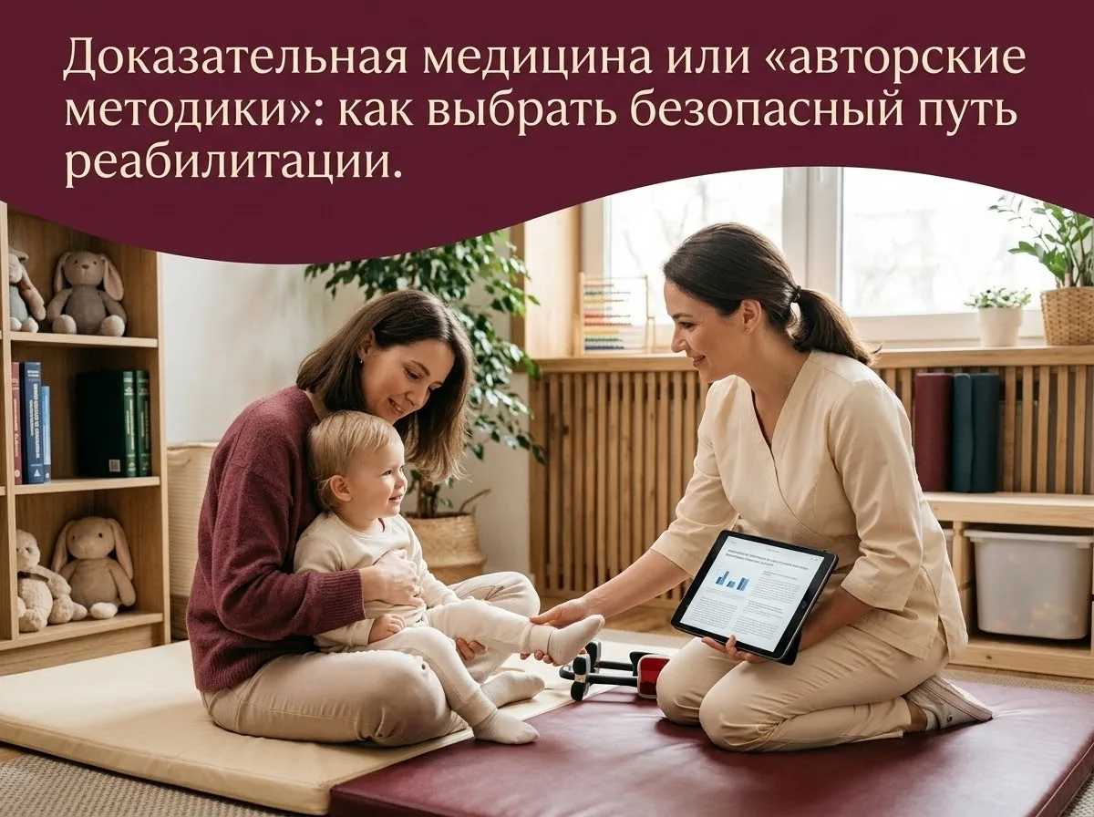 Доказательная медицина или «авторские методики»: как выбрать безопасный путь реабилитации.