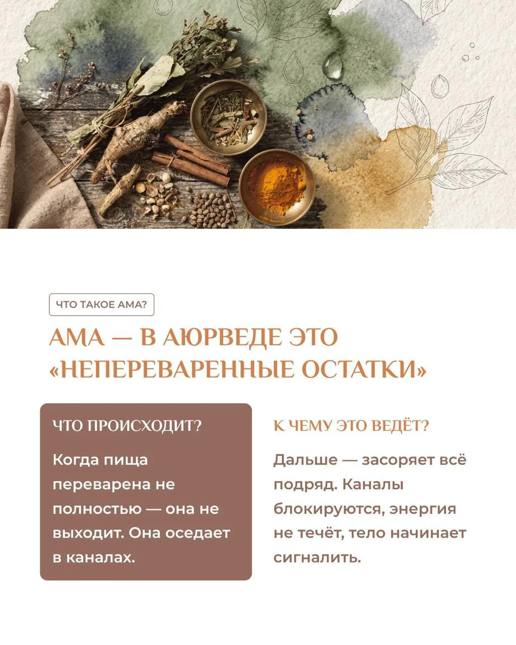 СЕРИЯ 2 — ОСНОВЫ АЮРВЕДЫ. АМА.  Вы просыпаетесь уставшей. Голова тяжёлая. Язык с утра в белом налёте
