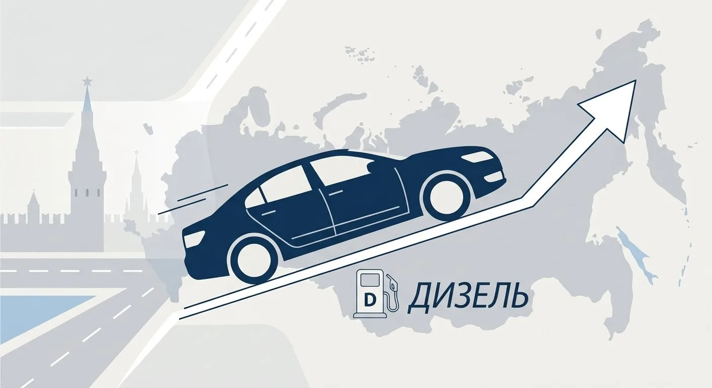 Спрос на подержанные дизельные автомобили в России резко вырос на фоне проблем с бензином.