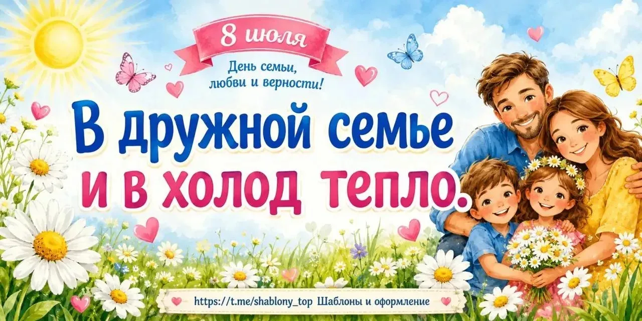 Семья — наш главный источник силы и любви

Дорогие ребята и уважаемые родители!

От всего сердца поз