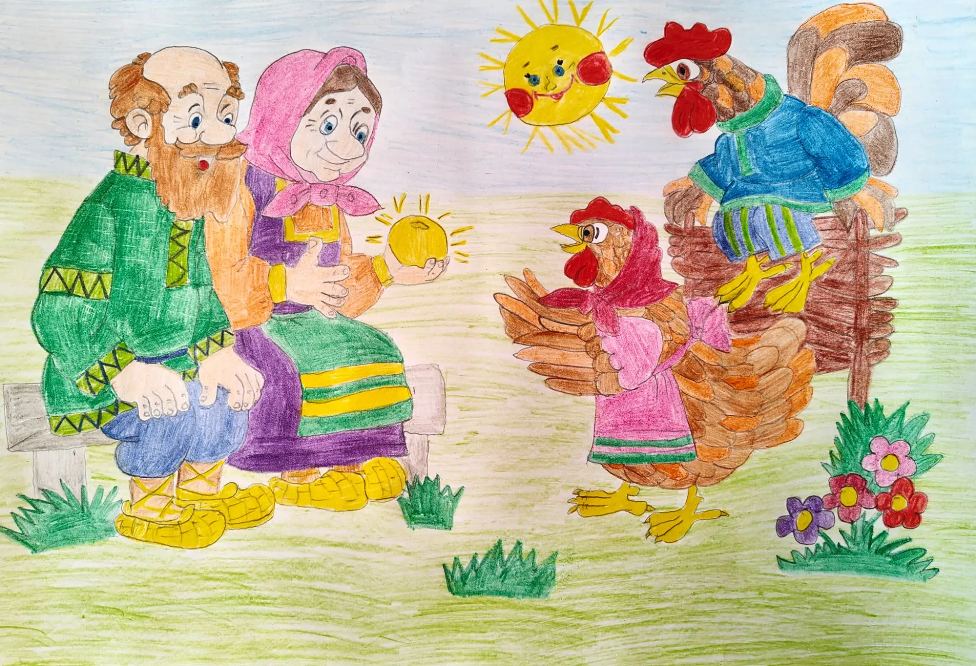🌿🎨🌿Учащаяся 8 класса Вадьковской школы Нехлюдова Анастасия участвует в конкурсе рисунков " Единст