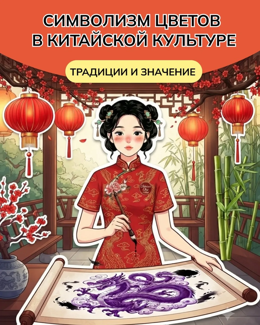 Символизм цветов в китайской культуре