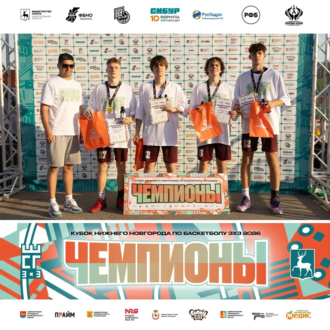 🏆 Поздравляем победителей и призёров «Кубка Нижнего Новгорода 2026»!