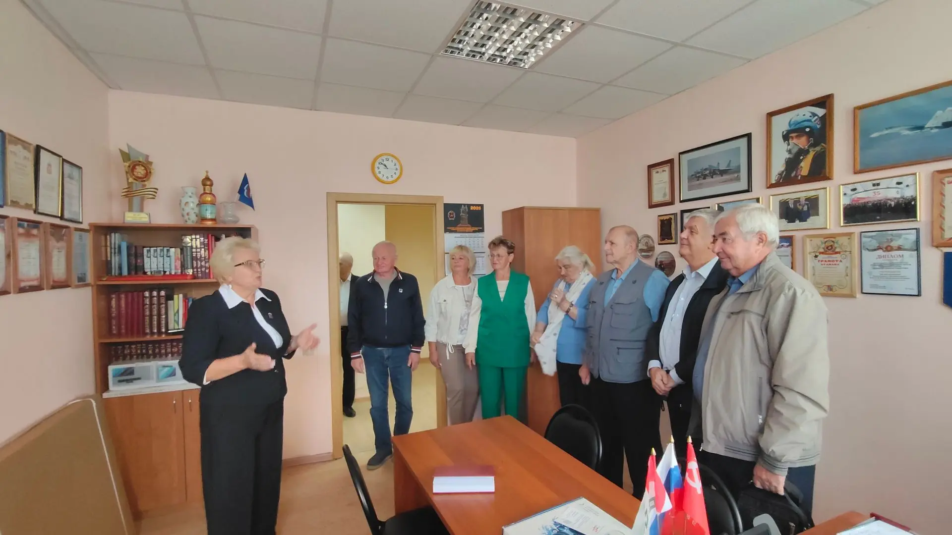 02.09.2026 года встретилась с ветеранами Волоколамского отделения ВООВ " Боевое братство".