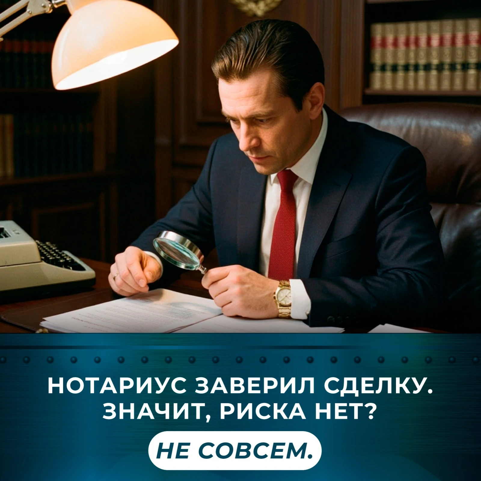 Нотариус заверил сделку. Значит, риска нет?