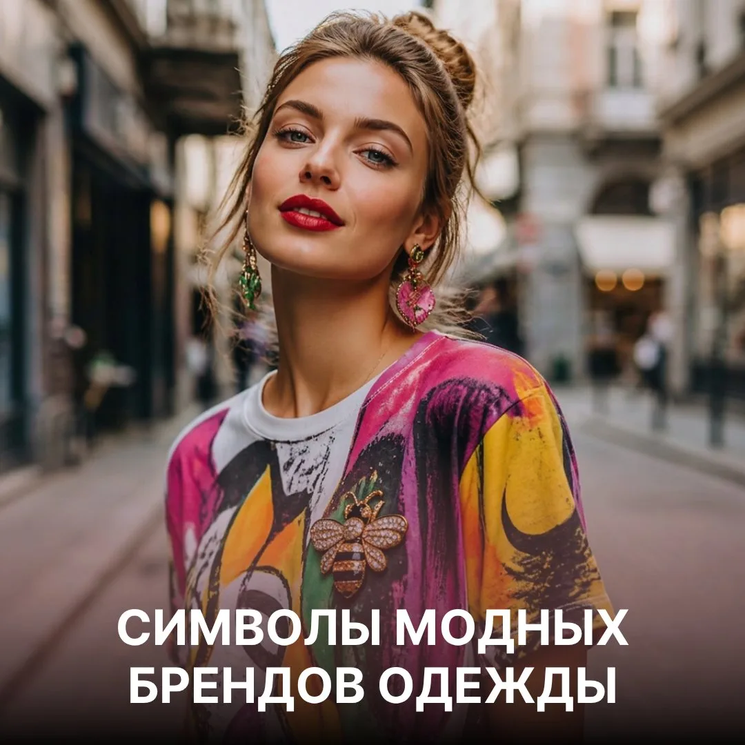 Символы модных брендов одежды🛍