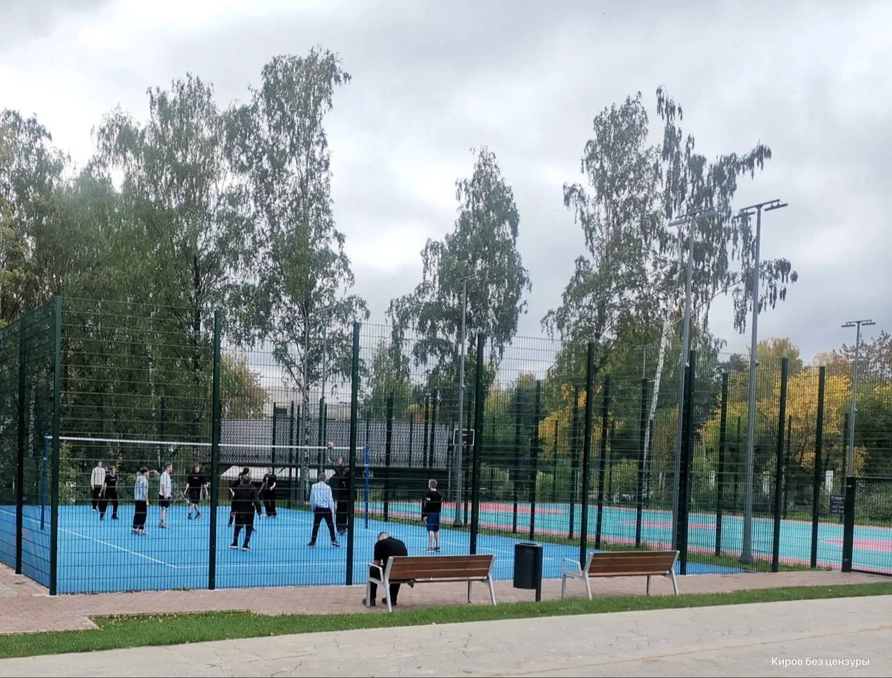 Спортивные площадки в парке имени Кирова будут работать на два часа дольше.
