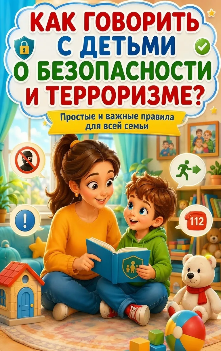 «Как говорить с детьми о безопасности и терроризме?»