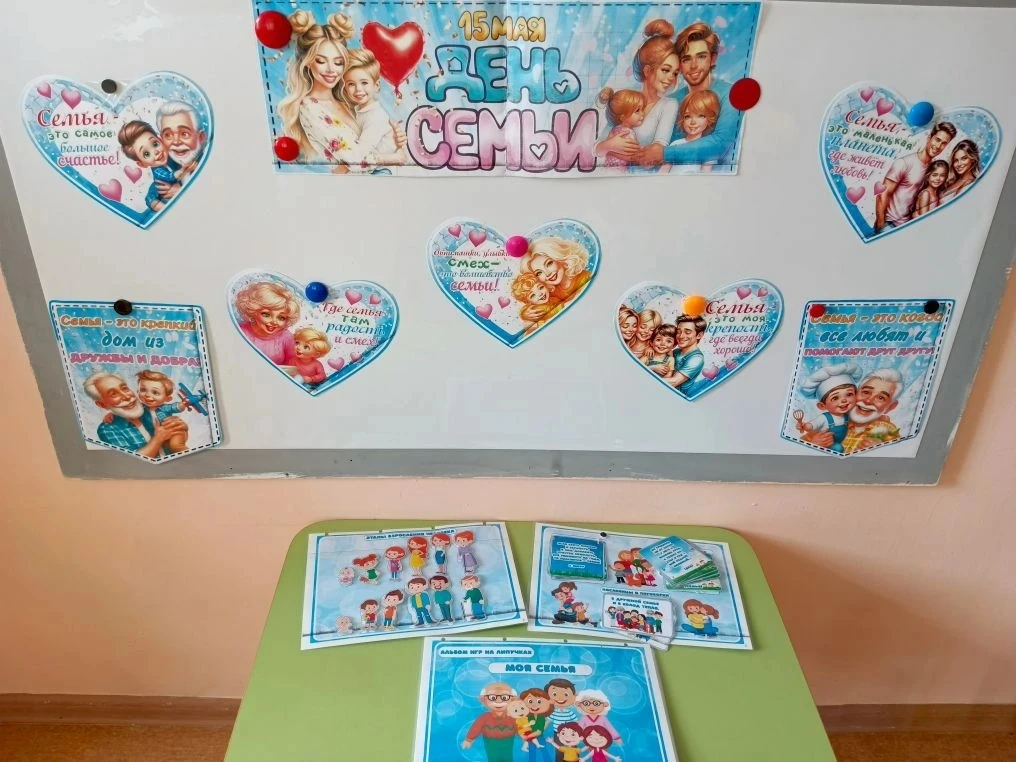 Сегодня, в Международный день семьи, в группе «Карамельки» прошла увлекательная тематич...