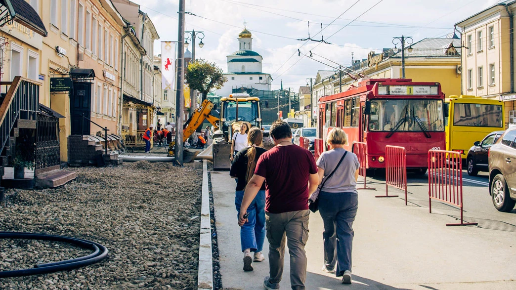 🌇👷🏼‍♂️🚌Владимирцы учатся жить в заторе, в центре города
