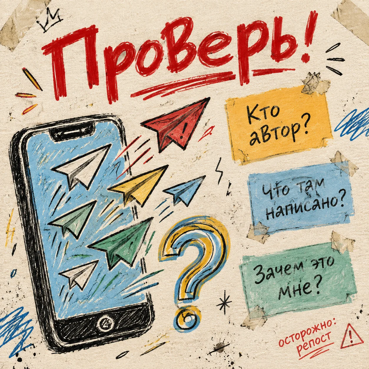 🚨 Необдуманный репост может иметь серьёзные последствия