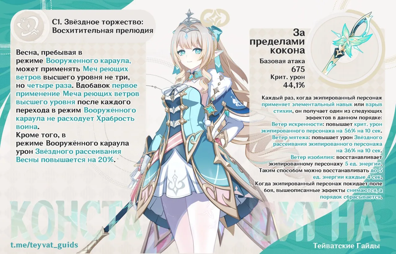 🧚 Весна — ДД от Звёздного рассеивания. А кроме того, отличный спутник для исследования...