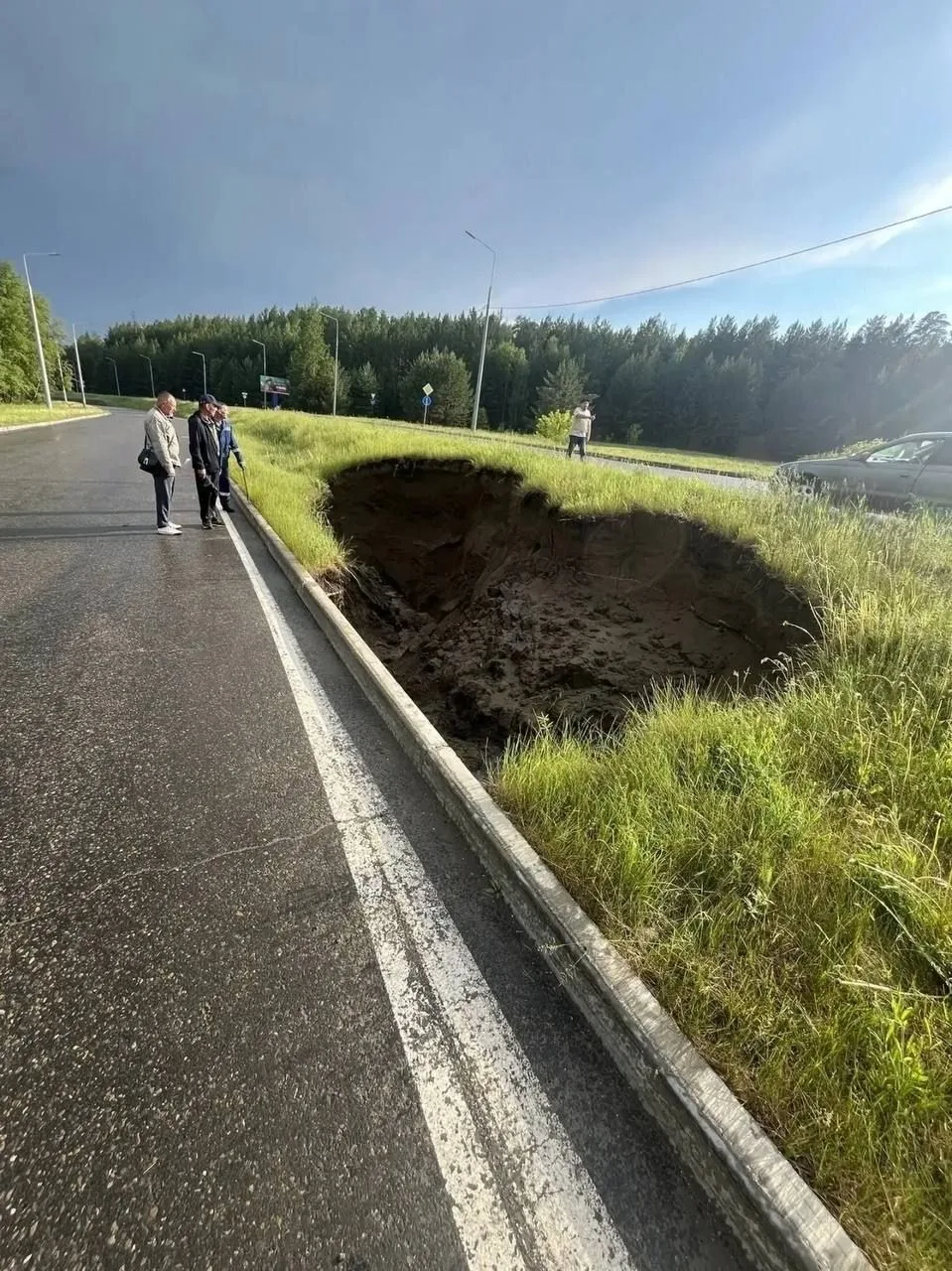 Последствия вчерашнего ливня