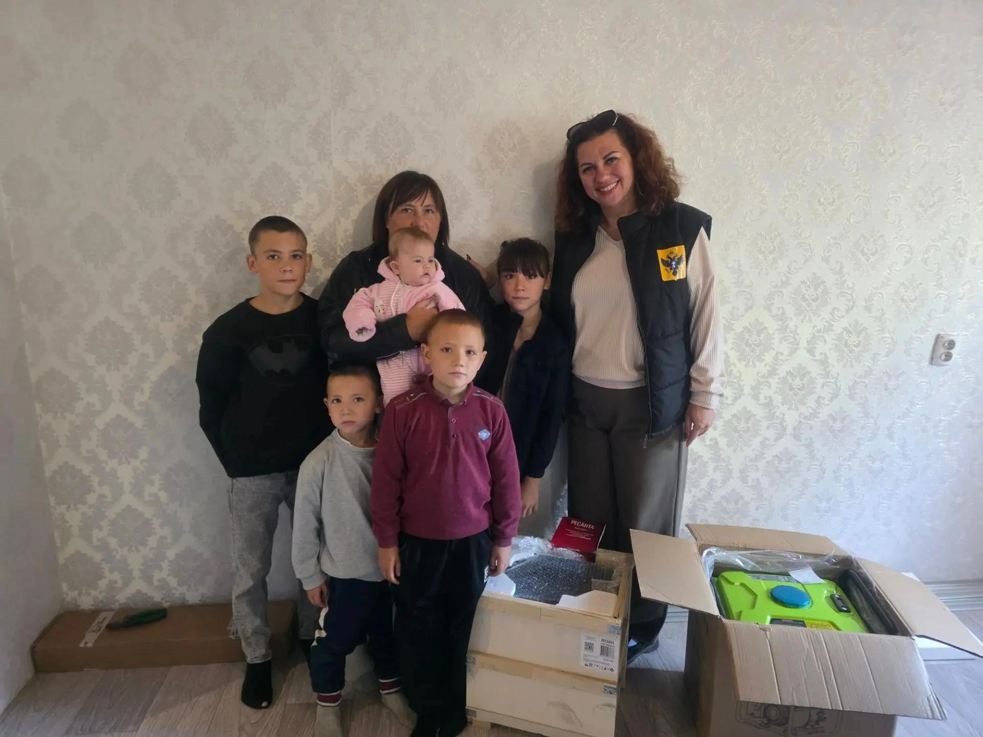 ❤️ Одной заботой у большой семьи стало меньше