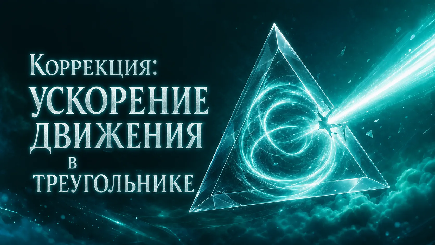 Коррекция: ускорение движения в треугольнике

Важно! Коррекция вдохновлена темой треугольников, но м