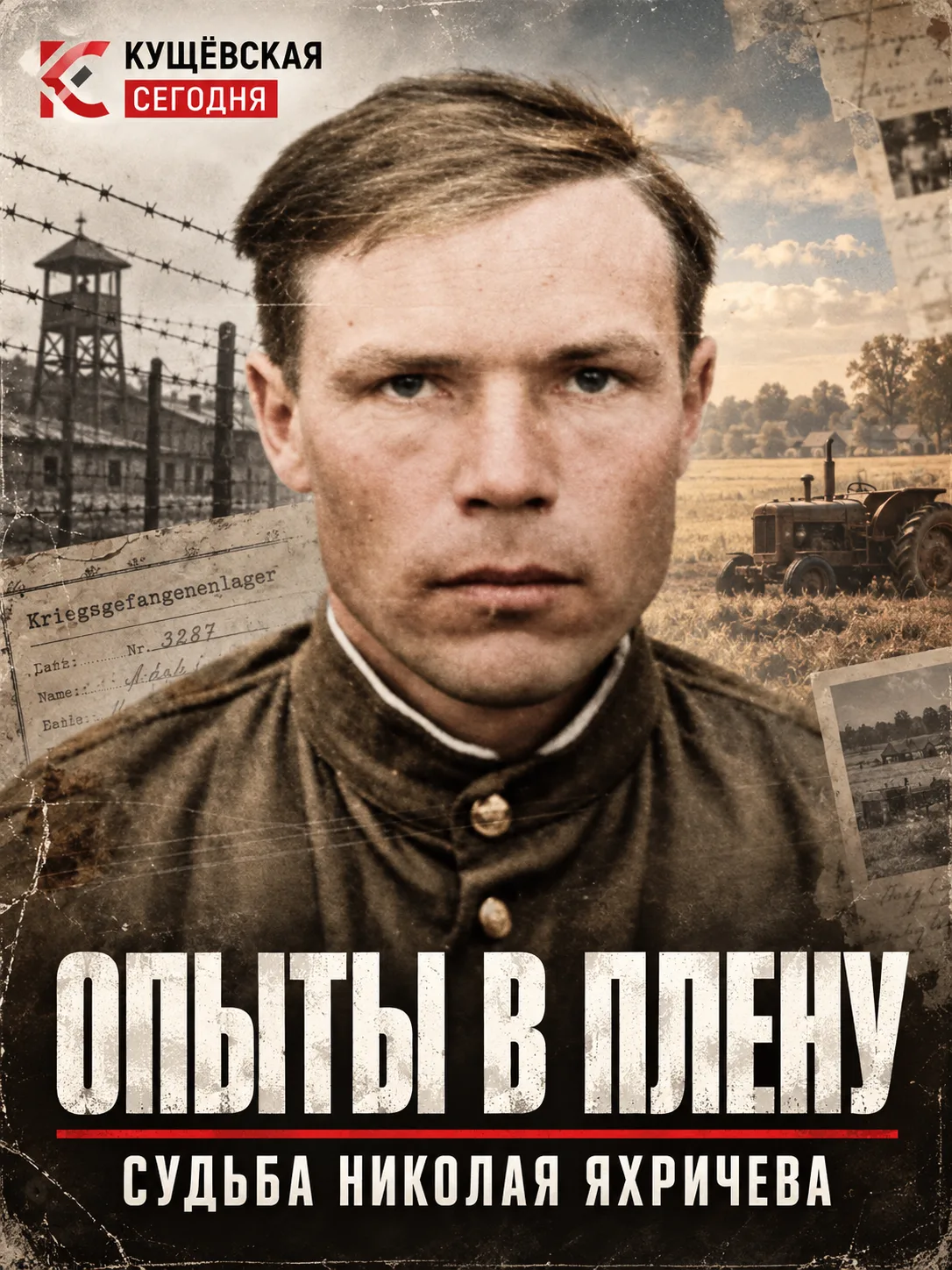 🧪 На нём ставили опыты в немецком лагере — а после войны он стал трактористом под Кущё...
