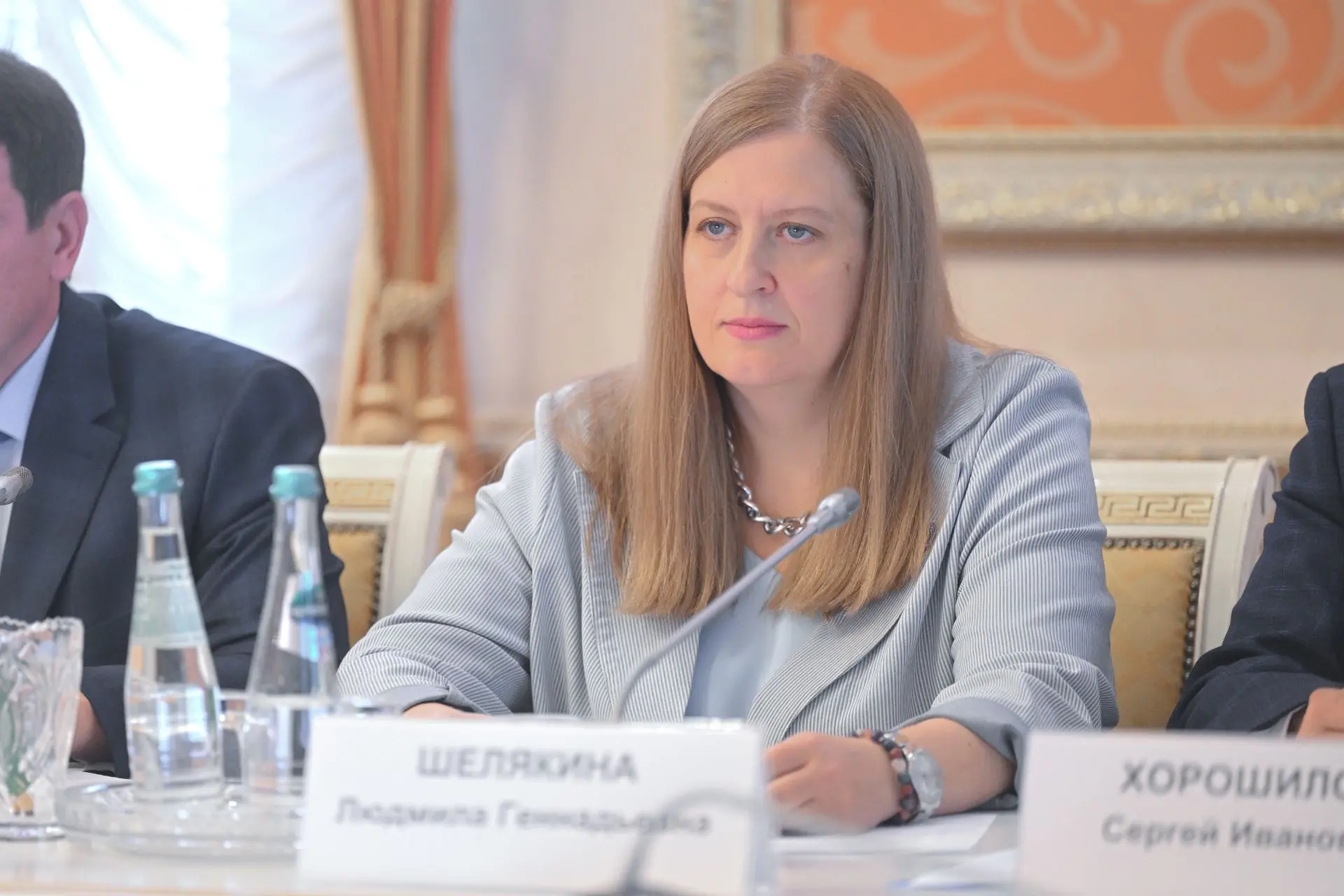 Министр Людмила Шелякина выступила на оперативном совещании с Губернатором Александром ...
