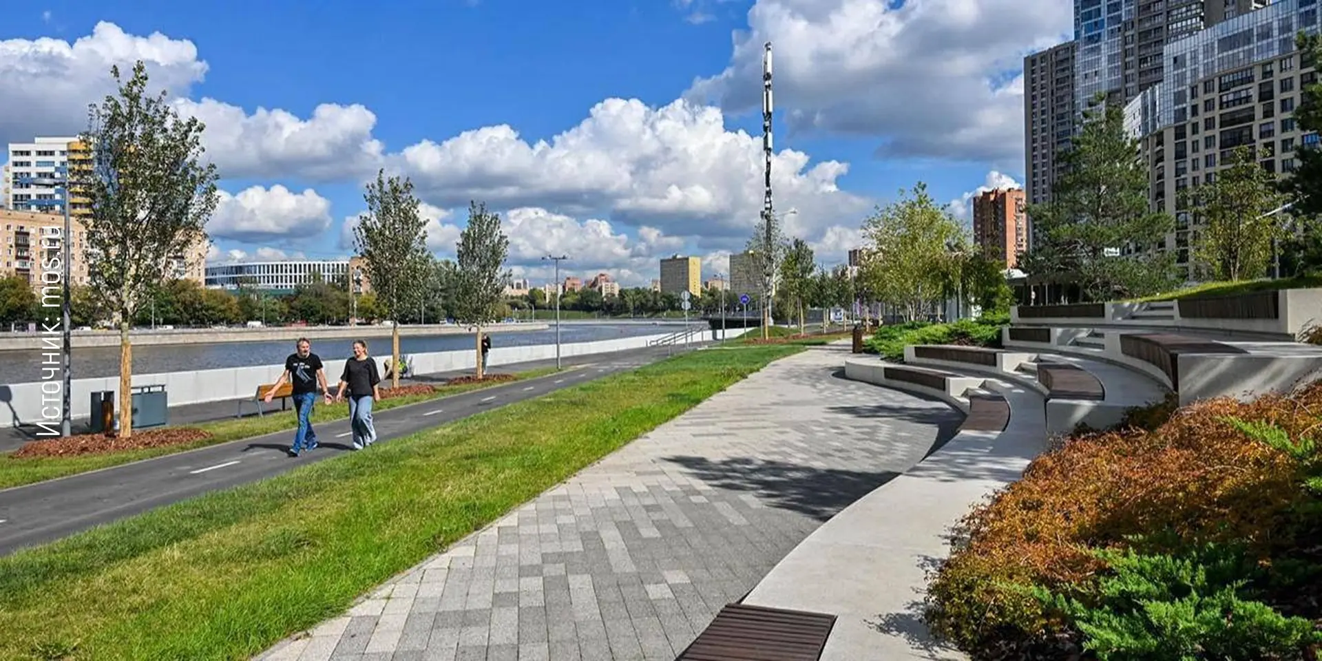 На Крутицкой набережной в Москве скоро будет чем заняться не только урбанистам, но и те...