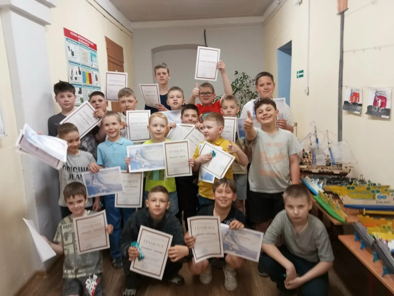 За учебный год в детских объединениях дети сдружились, повзрослели, многому научились, ...