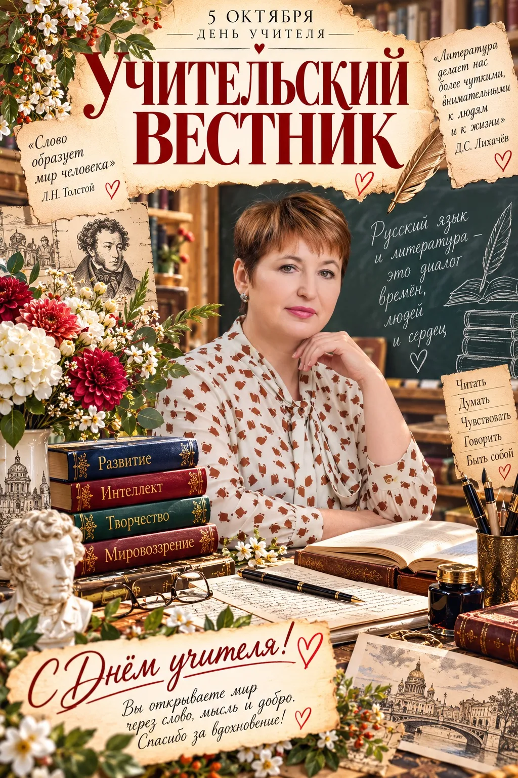 Есть учителя, которые ведут уроки. А есть те, кто учит слышать слово. Светлана Викторов...