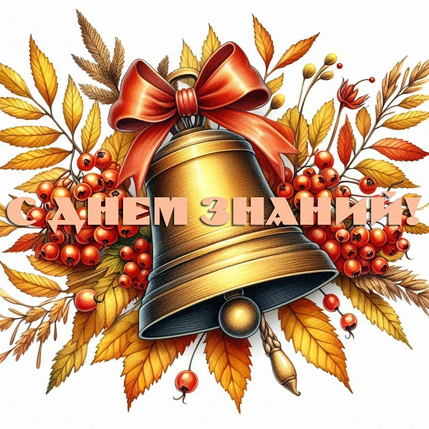 Поздравляю всех учеников, учителей и родителей с Днем знаний!