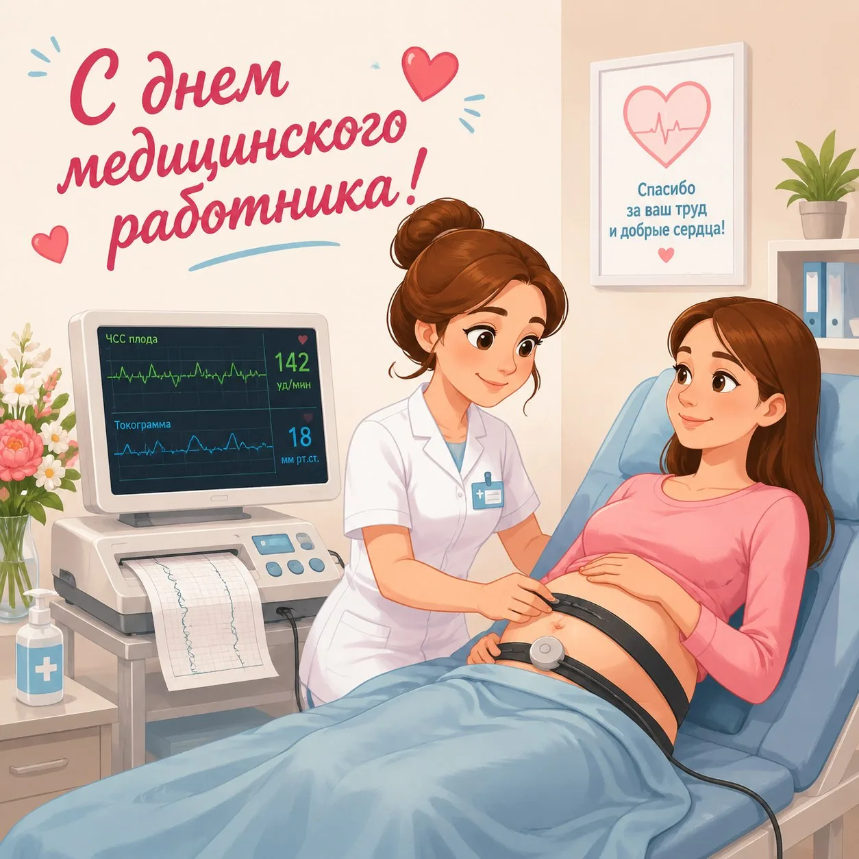 ❤️ С Днем медицинского работника, наши дорогие ангелы-хранители! 

🏥 Наш перинатальный центр никогд