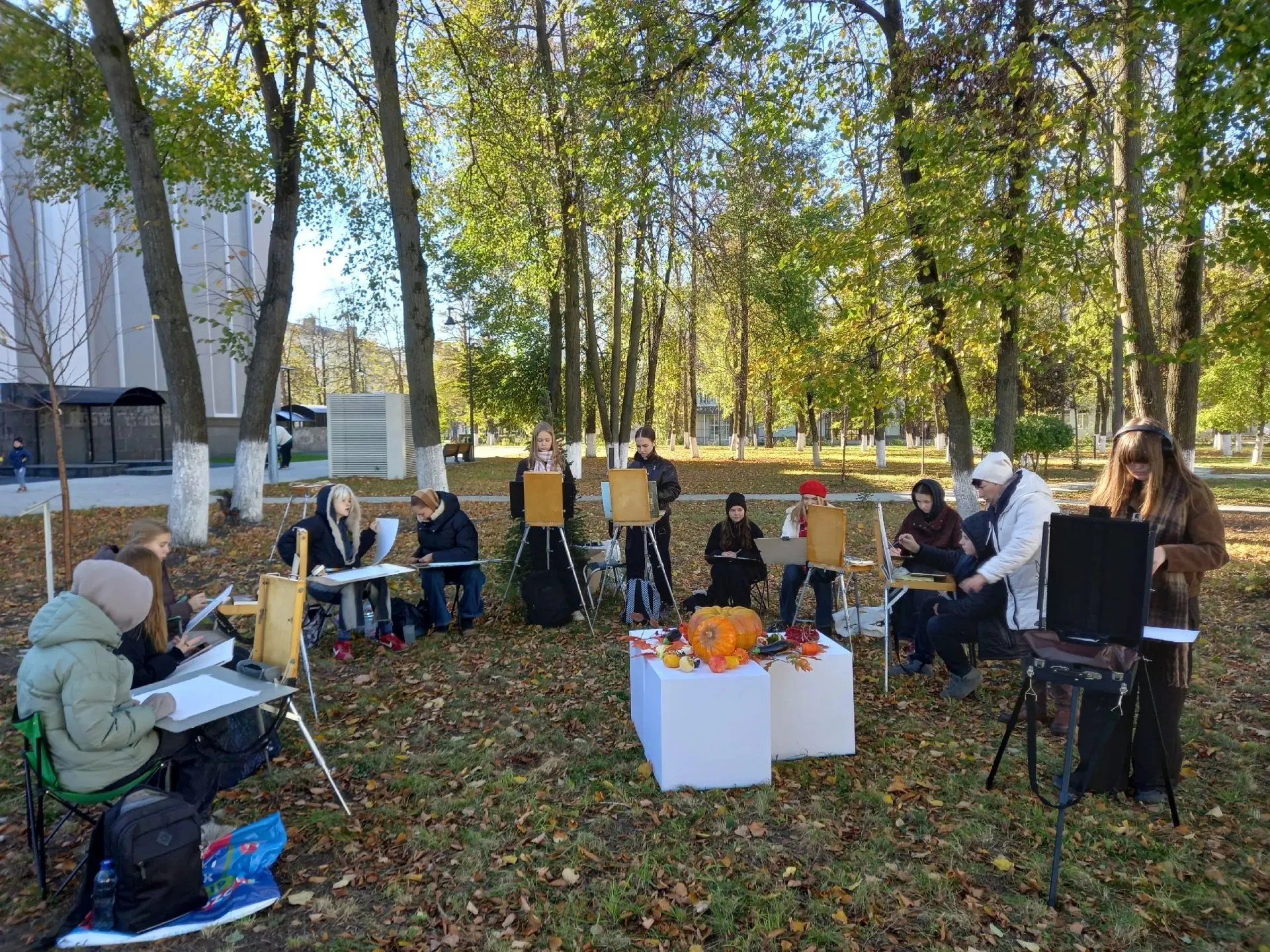Картинки яркой осени