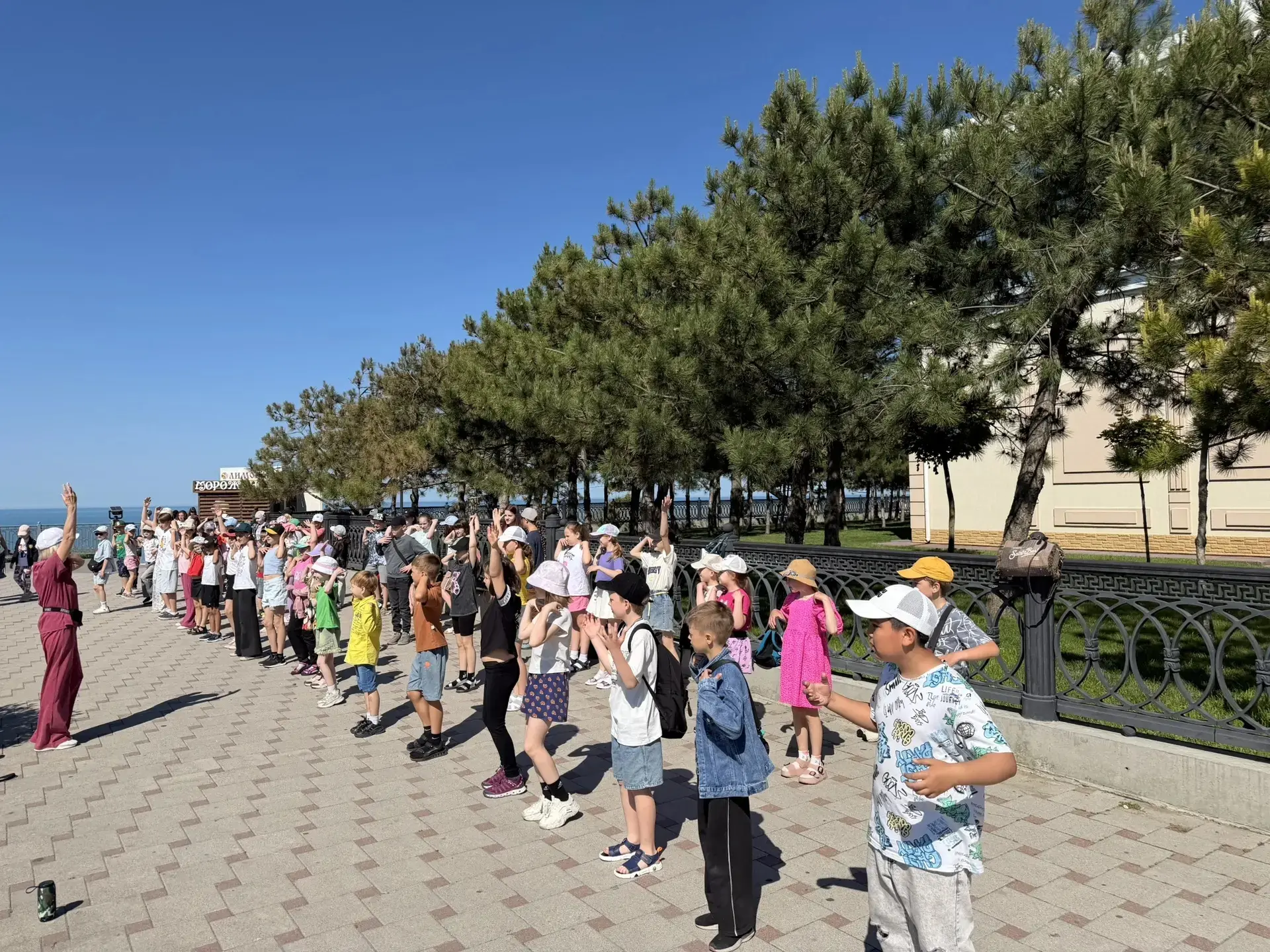 🌞 Пятый день в наших лагерях: праздник, прогулка и польза для города!